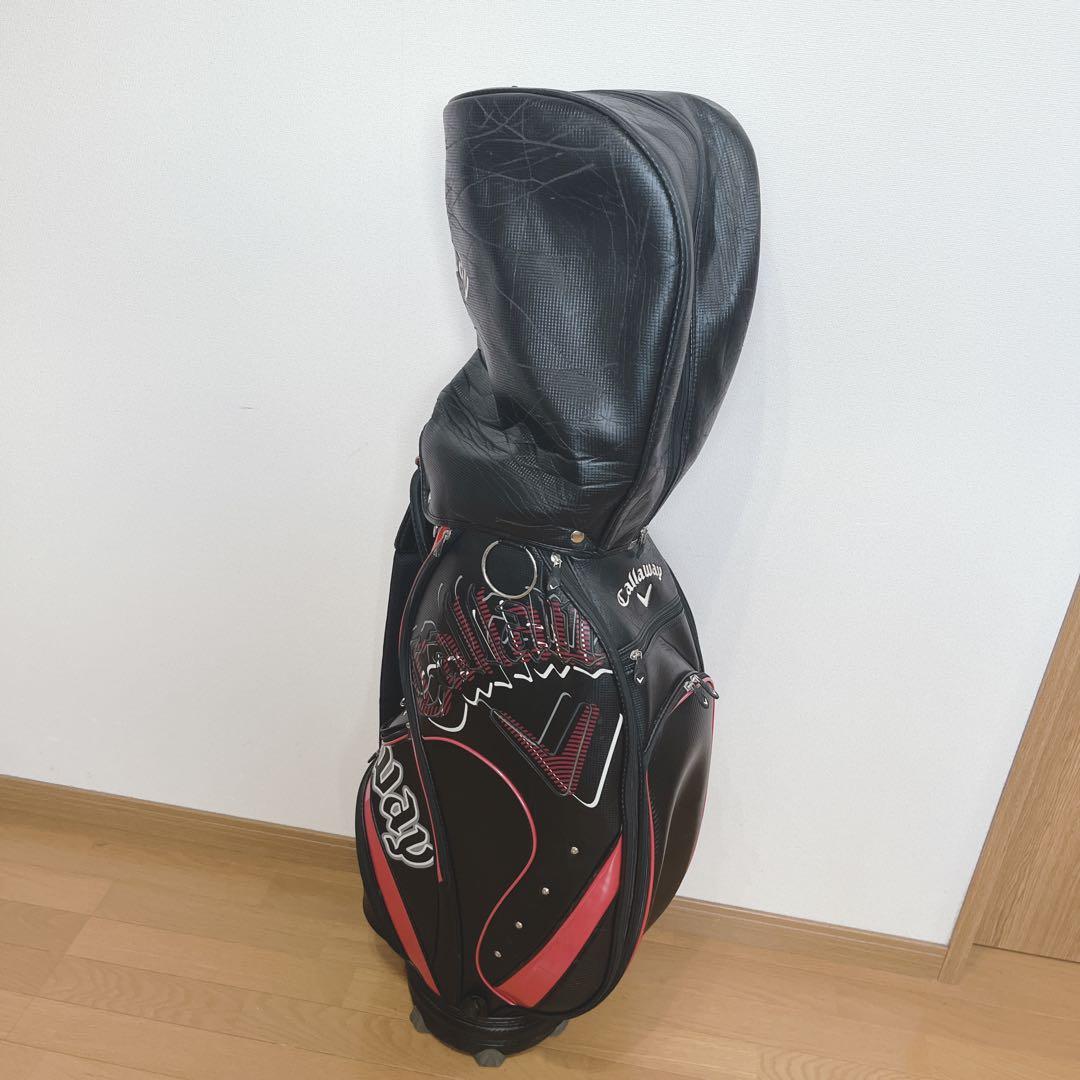 K168 Callaway キャロウェイ キャディバッグ 黒赤