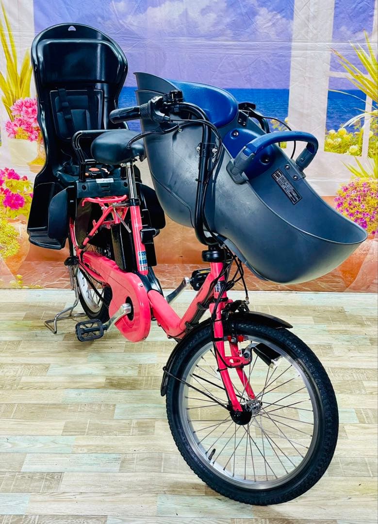 人気モデル！ギュット⭐️16AH！パナソニック子供乗せ電動アシスト自転車Y3855