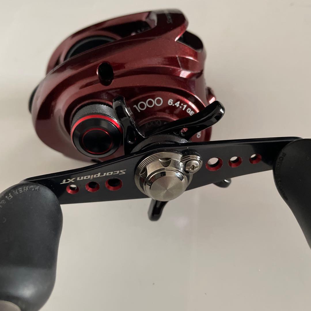 シマノ　スコーピオンxt1000 71のセット中古美品