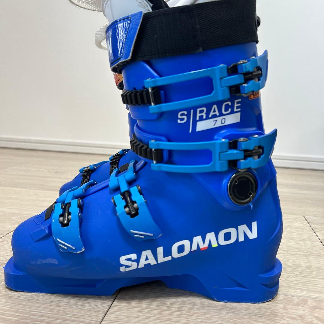 SALOMON S/RACE 70 キッズ用レーシングブーツ 25-25.5cm