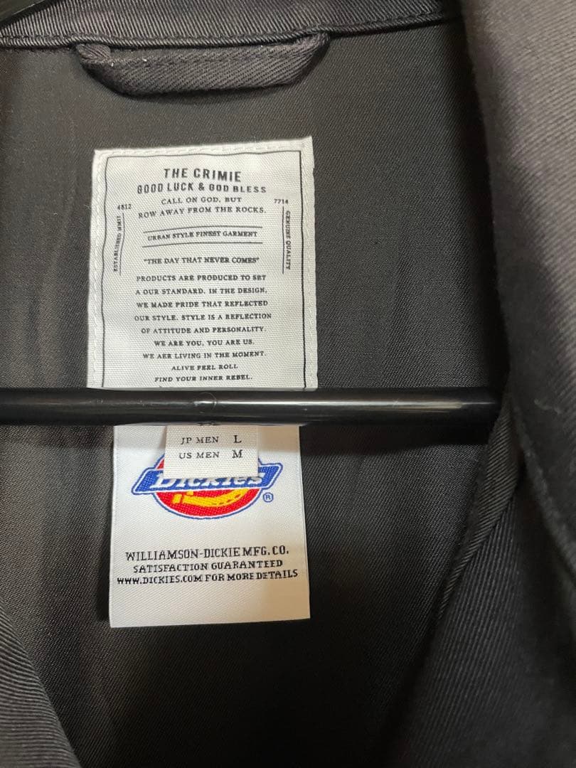CRIMIE×Dickies FIELD TYPE WORK JACKET