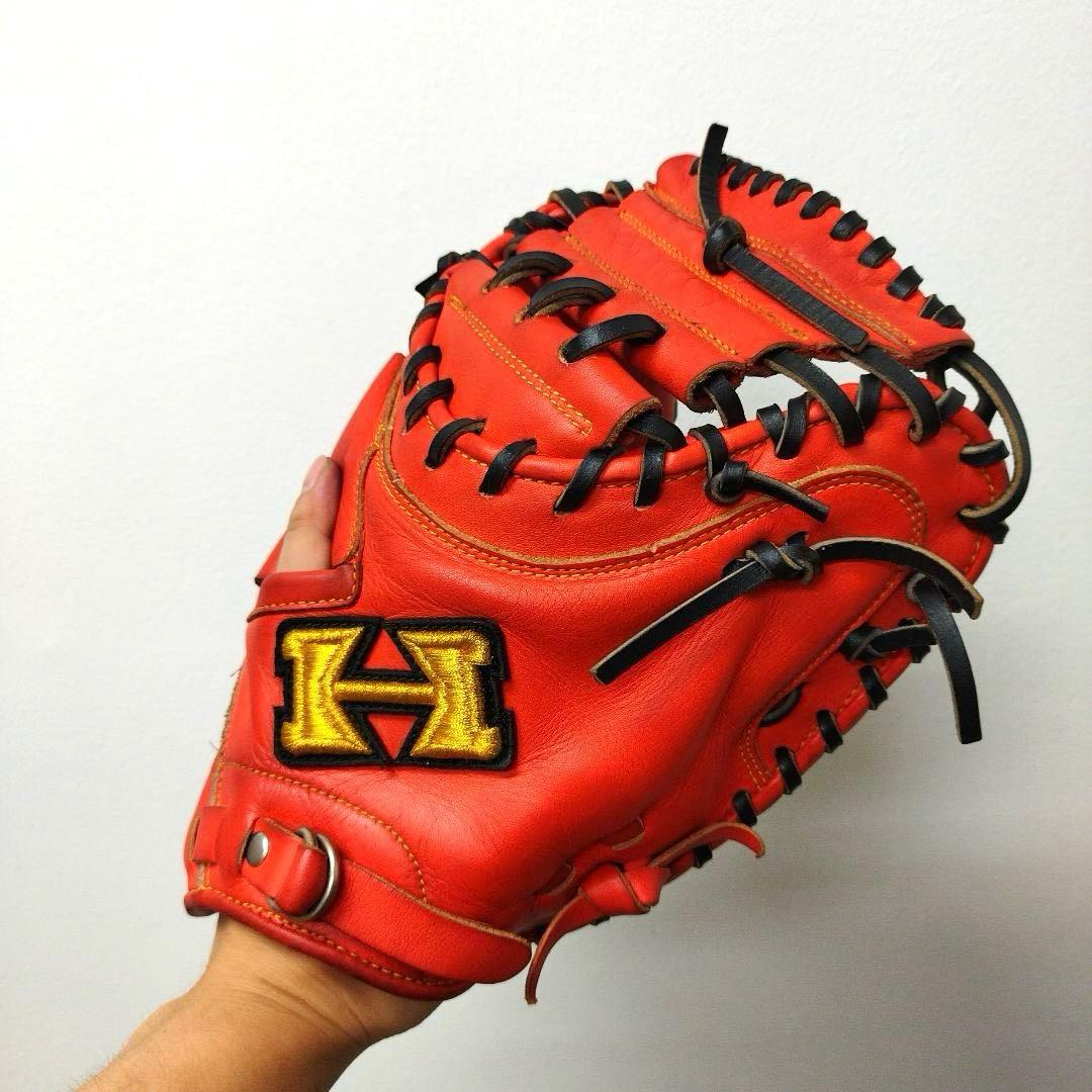 378 ハイゴールド 型抜群 即戦力 己極 軟式 キャッチャーミット