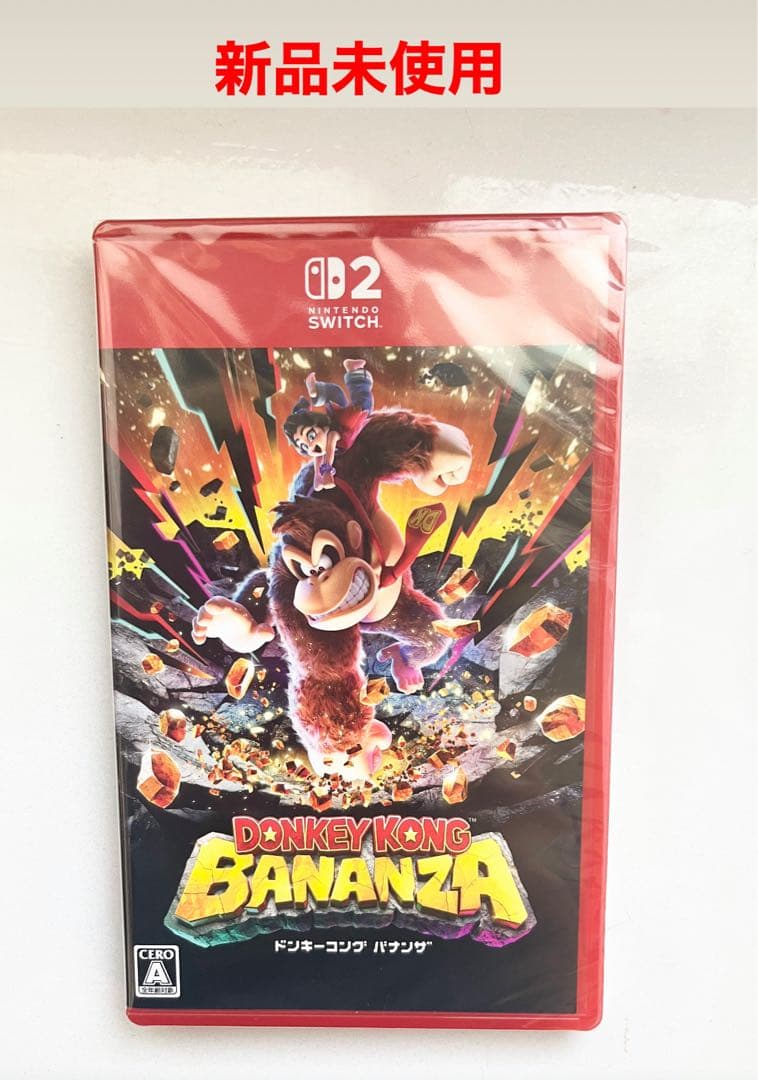 Switchソフト　DONKEY KONG BANANZA 新品未使用