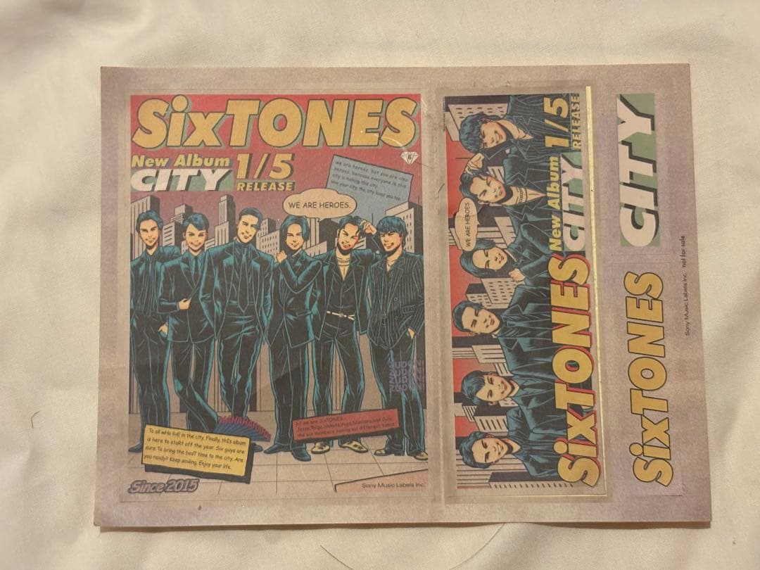 【未使用即日発送】SixTONES Blu-ray&CD セット【おまけ付き】