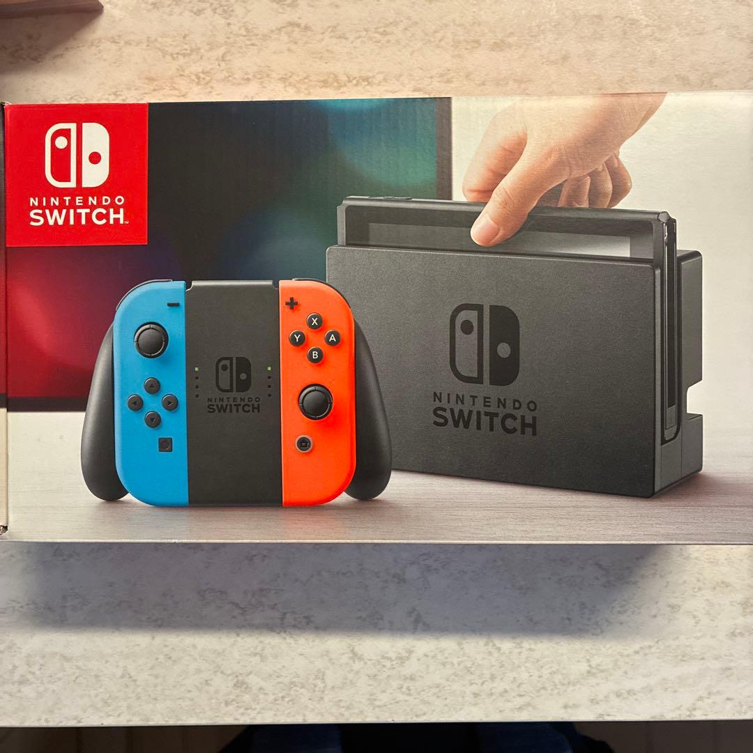 Nintendo Switch 初期 本体 グレー/レッド2018年製