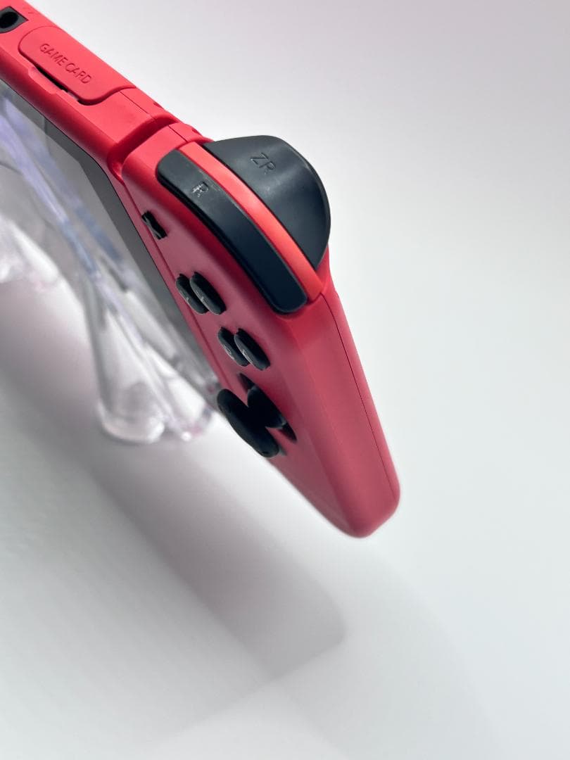 Switch 本体 マリオレッド 新型 バッテリー強化型 動作確認済 #201