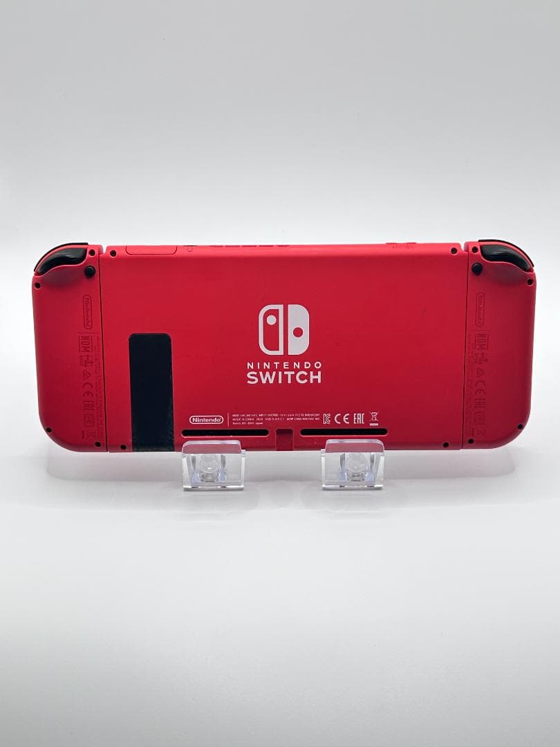 Switch 本体 マリオレッド 新型 バッテリー強化型 動作確認済 #201
