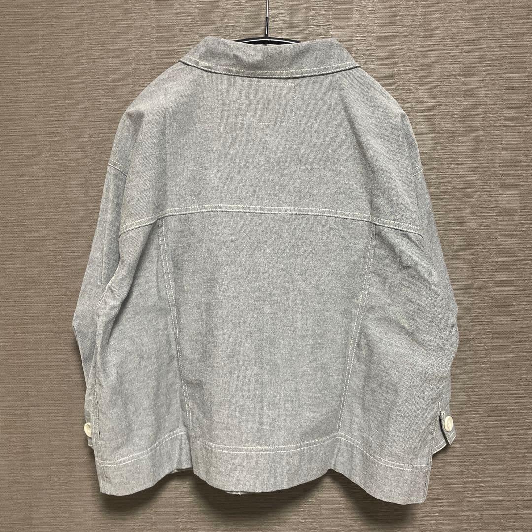 SHIPS any〈洗濯機可能〉オックス ステッチ ショート シャツ ジャケット