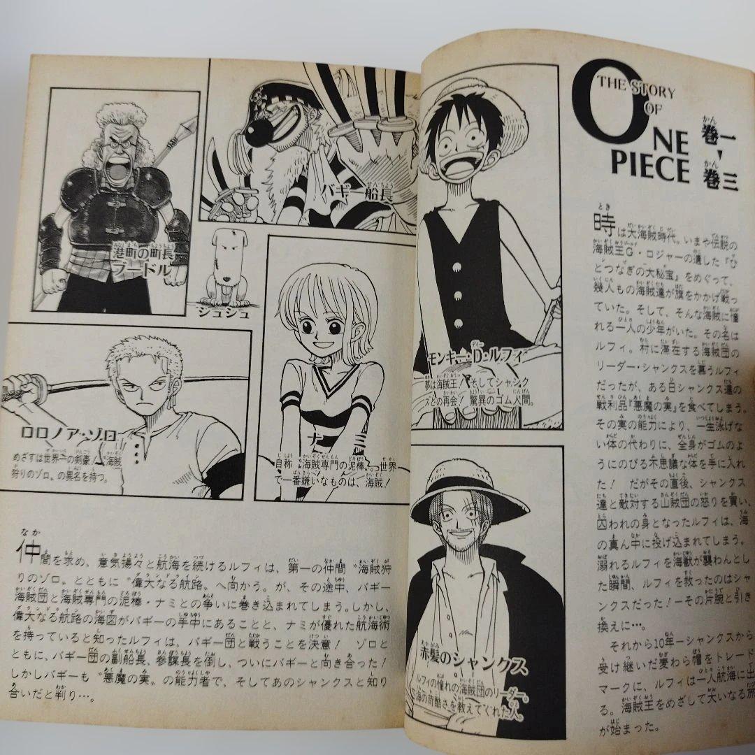 Y1046 ONE PIECE 1〜 3巻 [1巻：第2刷・２.3巻：第1刷]