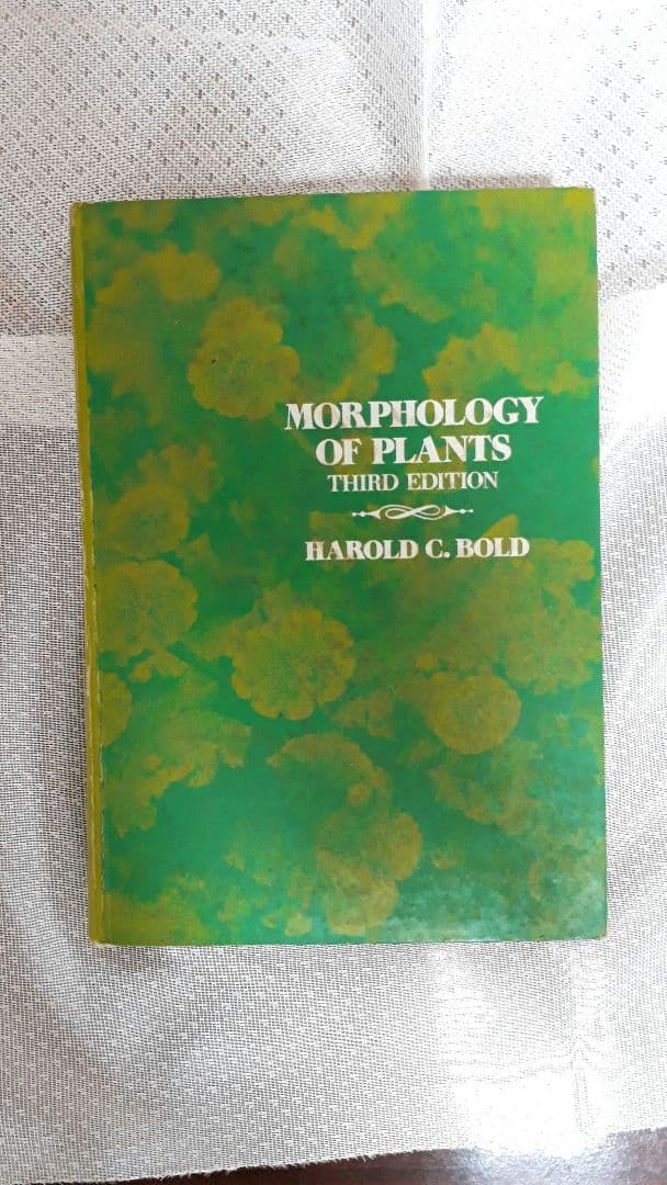 洋書 MORPHOLOGY OF PLANTS