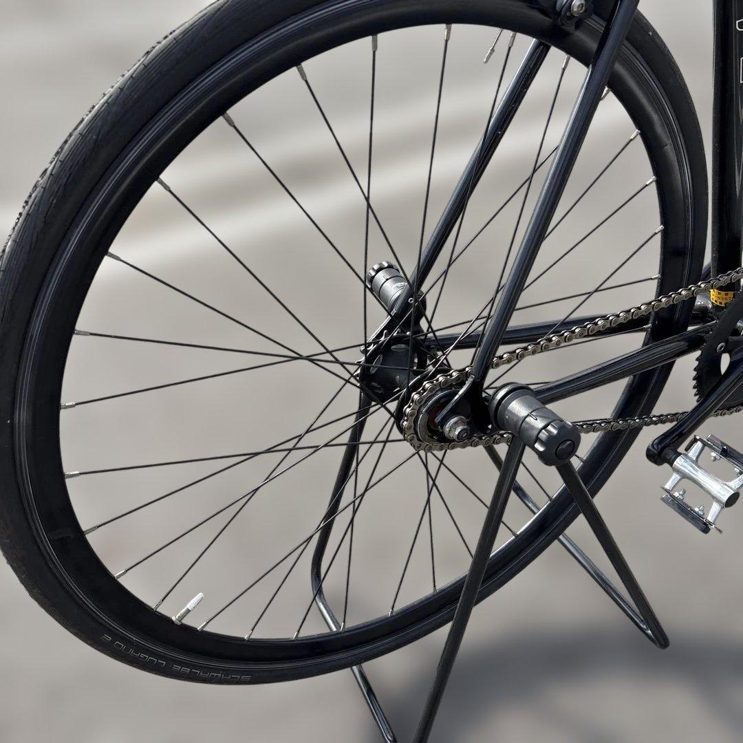 ス*ル様 FUJI(フジ)Feather ブラック　ピストバイク58美品！