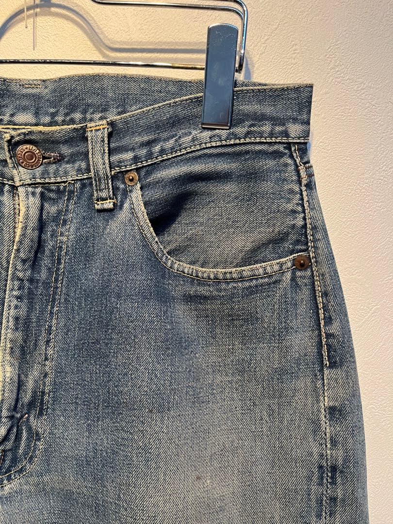 LEVI'S 希少 501ZXX 50's 隠しリベット Big E 紙パッチ付
