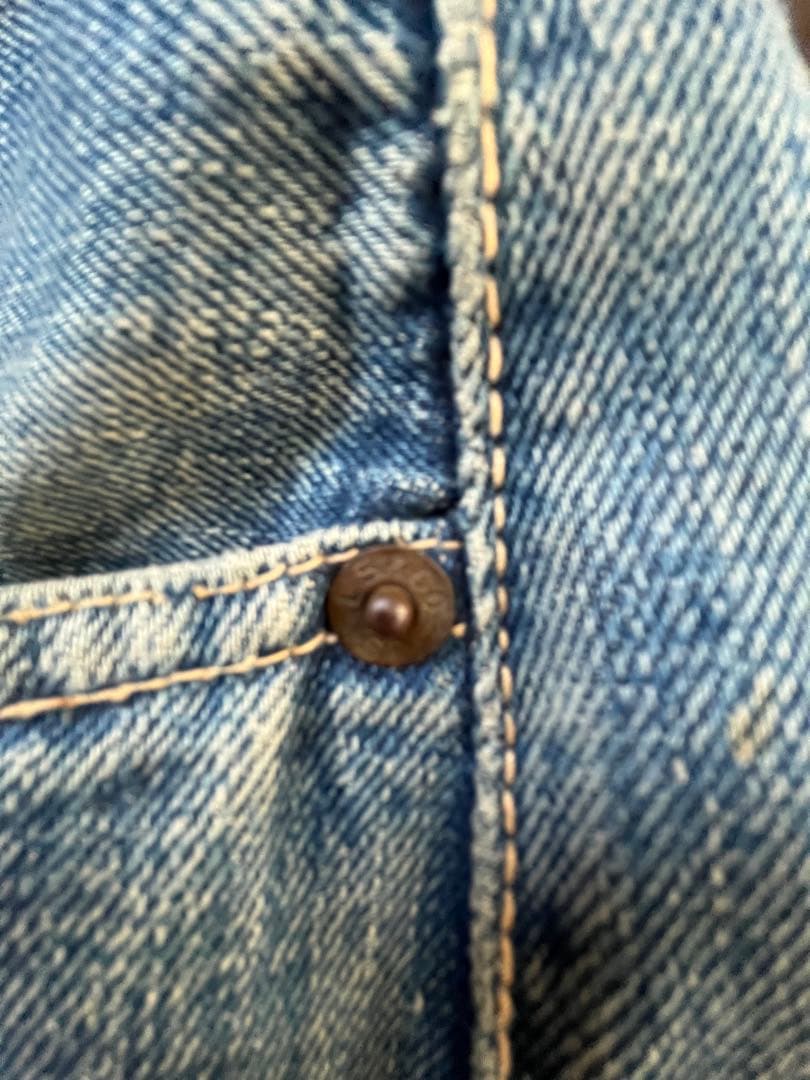 LEVI'S 希少 501ZXX 50's 隠しリベット Big E 紙パッチ付