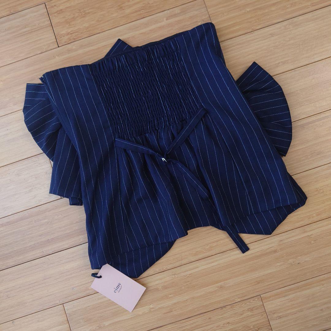 新品・タグ付☆　eimy istoire ビッグリボンビスチェ