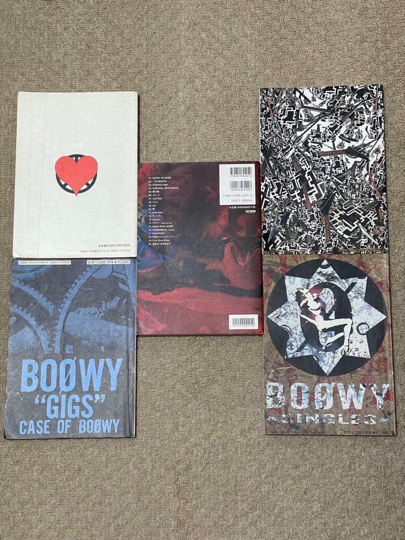 BUCK-TICK & COMPLEX & BOØWY & 布袋寅泰 スコア