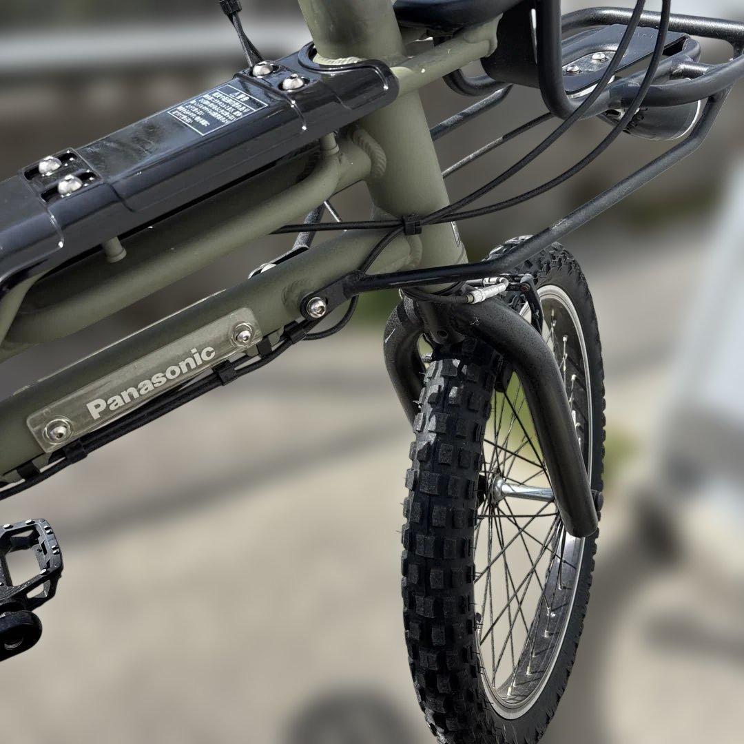 パナソニック EZオリーブグリーン 電動アシスト自転車