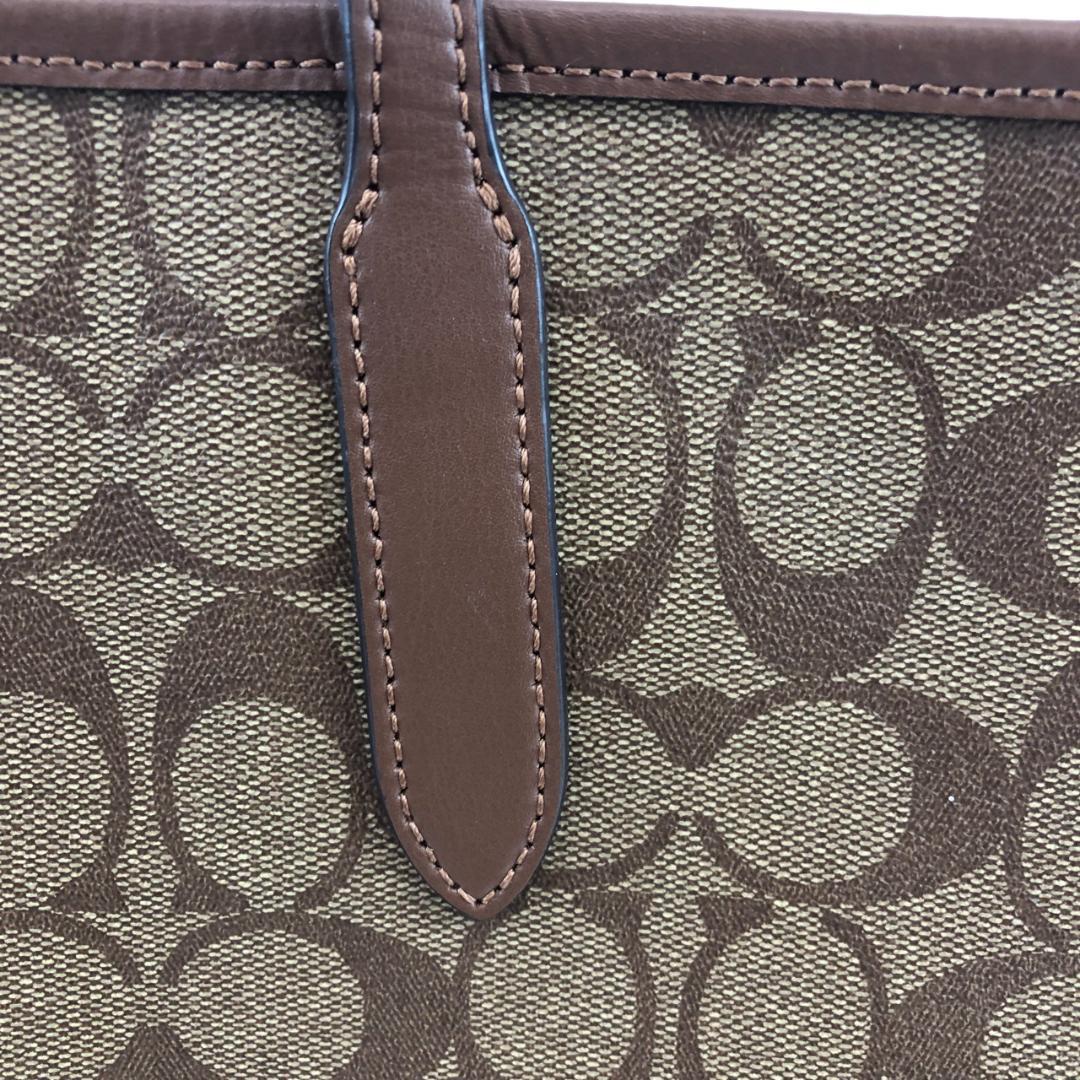 極美品⭐コーチ COACH シグネチャー柄トートバッグ 肩掛け