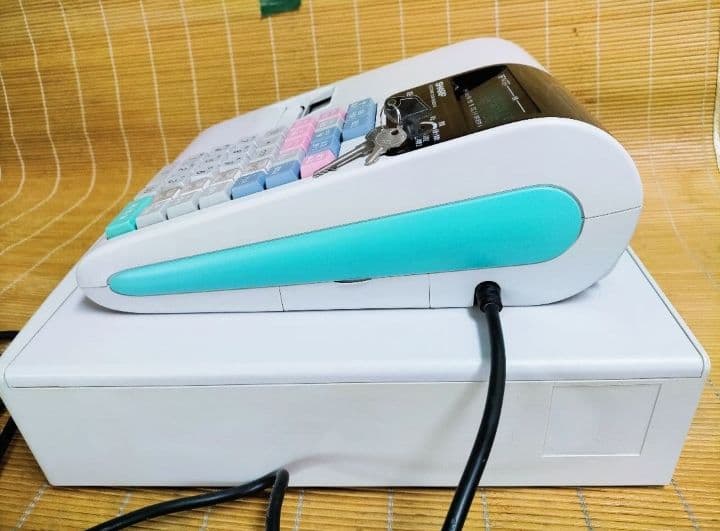 シャープレジスター　XE-A20　店名設定無料ロゴ可能機種　148147