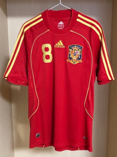 2008 スペイン代表 #8 シャビ Sサイズ EURO優勝 ユニフォーム