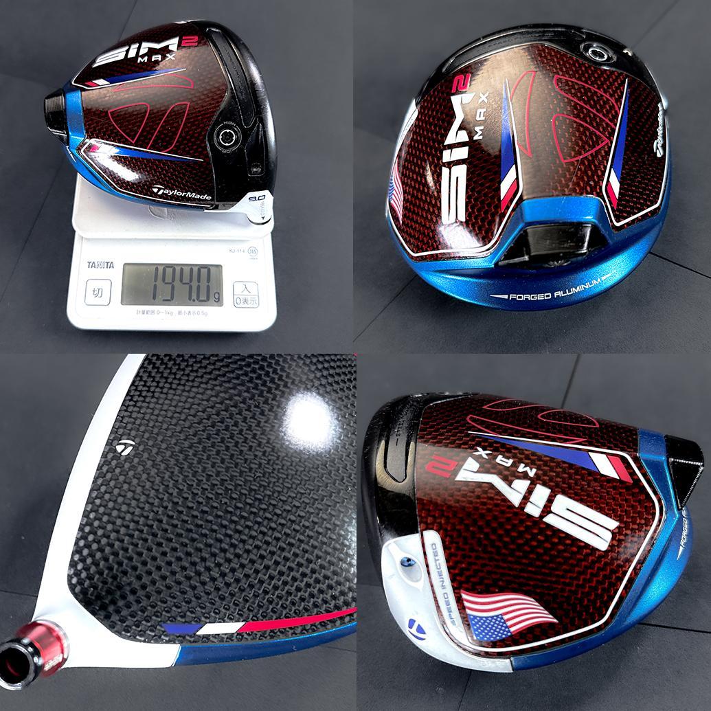 TaylorMade MY SIM 2 MAX 9.0 スリーブ付 レア品