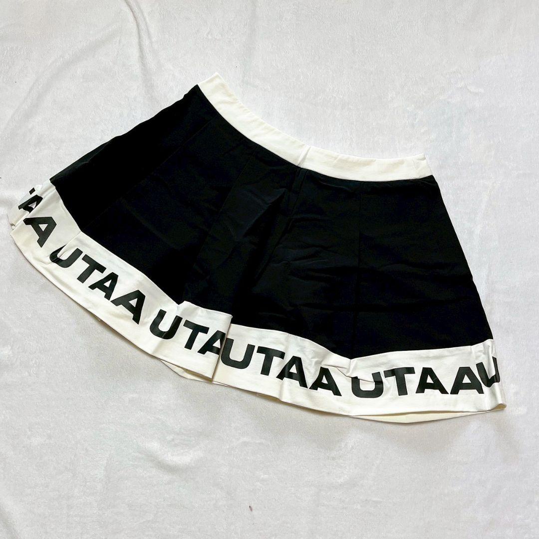 新品　UTAA　ユタ　ゴルフ　トップス＆スカートセット　ブラック　Ｌ