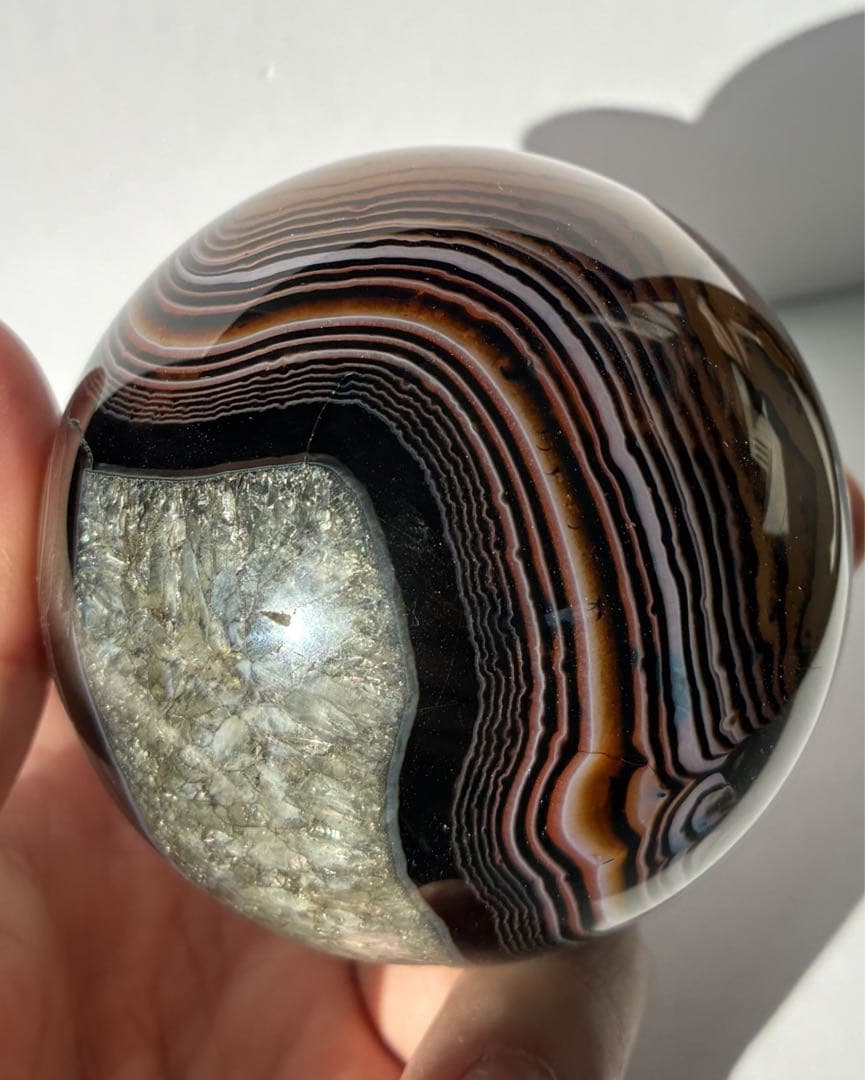 超大玉 72ミリ アゲート スフィア Agate 瑪瑙 丸玉 サードニクス