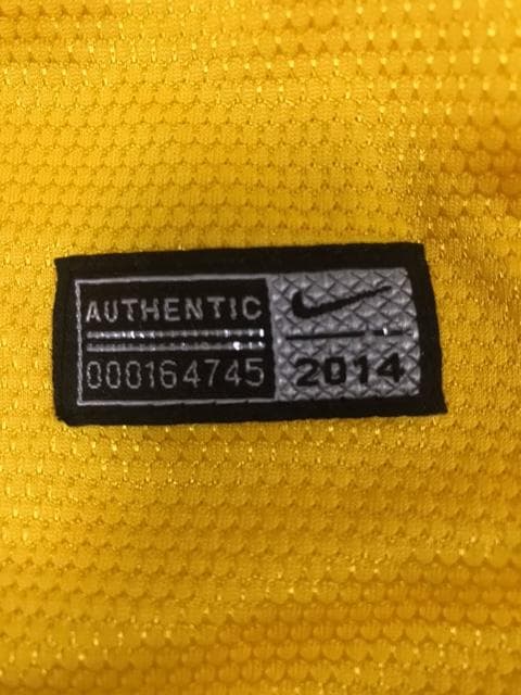 ウェア Brazil National Soccer Jersey Neymar NWT