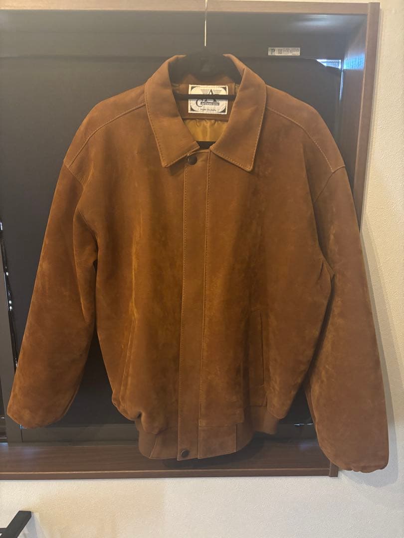 ARMANI Collezioni スウェードブルゾン