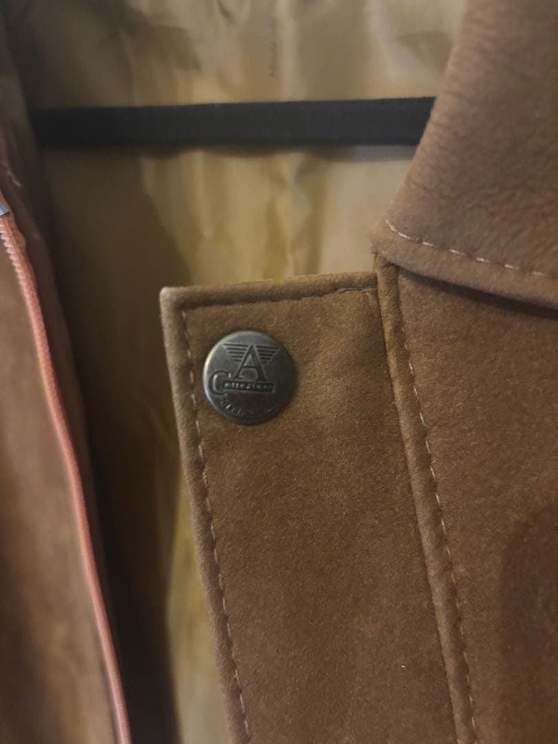 ARMANI Collezioni スウェードブルゾン