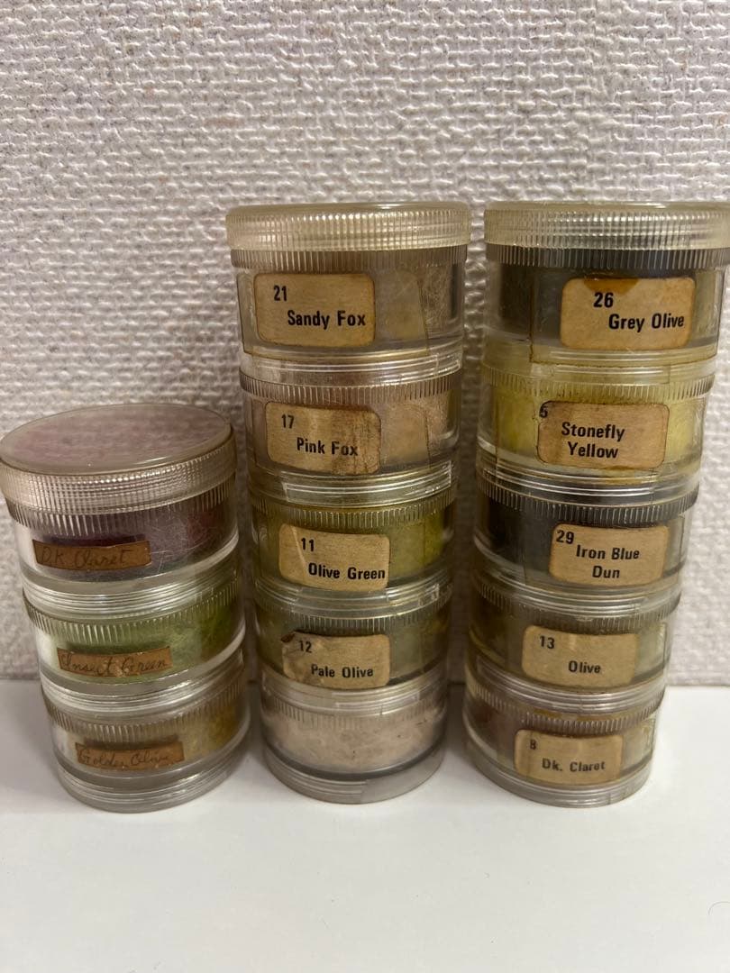 あ*わ様 釣具引退品　フライタイイング マテリアル大量まとめ売り　中古釣具　現状