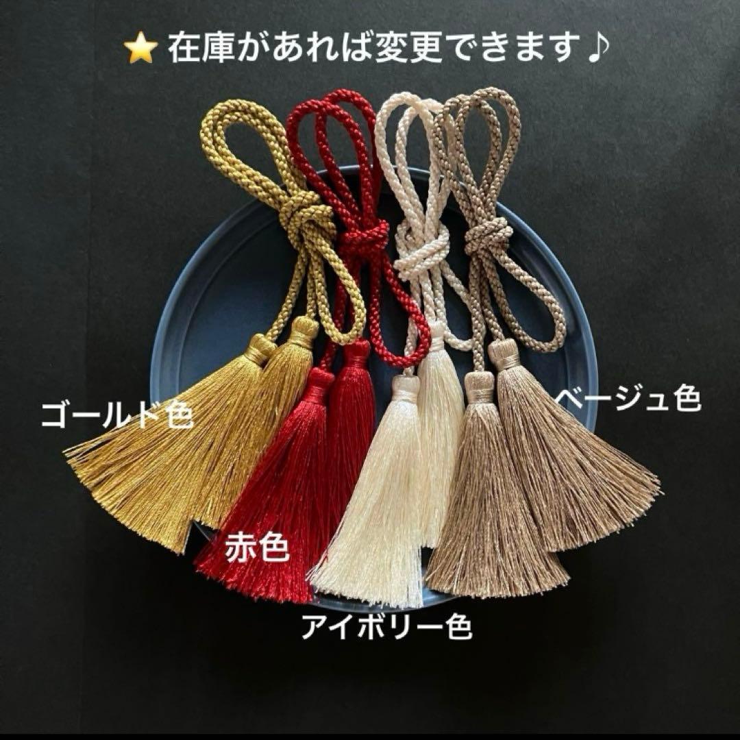【No.2023 白金　濃赤】つまみ細工髪飾り　成人式卒業式七五三結婚式前撮り
