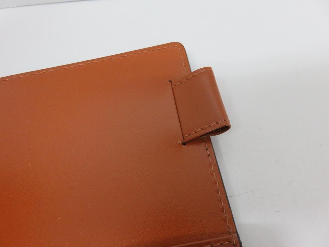 アシュフォード ASHFORD クロコダイル型押し レザー システム手帳 A5