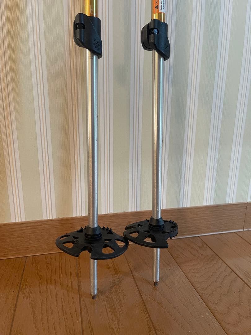  スキー用ポール ゴールド