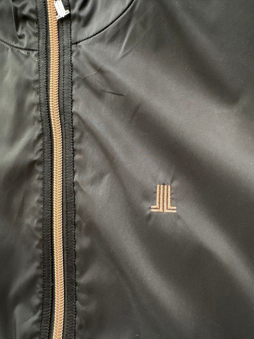 LANVIN スポーツ ランバン ベスト フリル ブラック 黒 42 ゴルフ