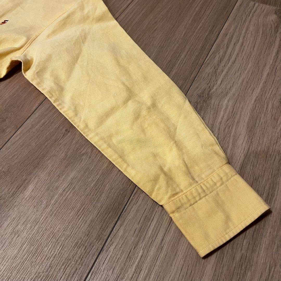 【美品】Ralph Lauren シャツワンピース イエロー