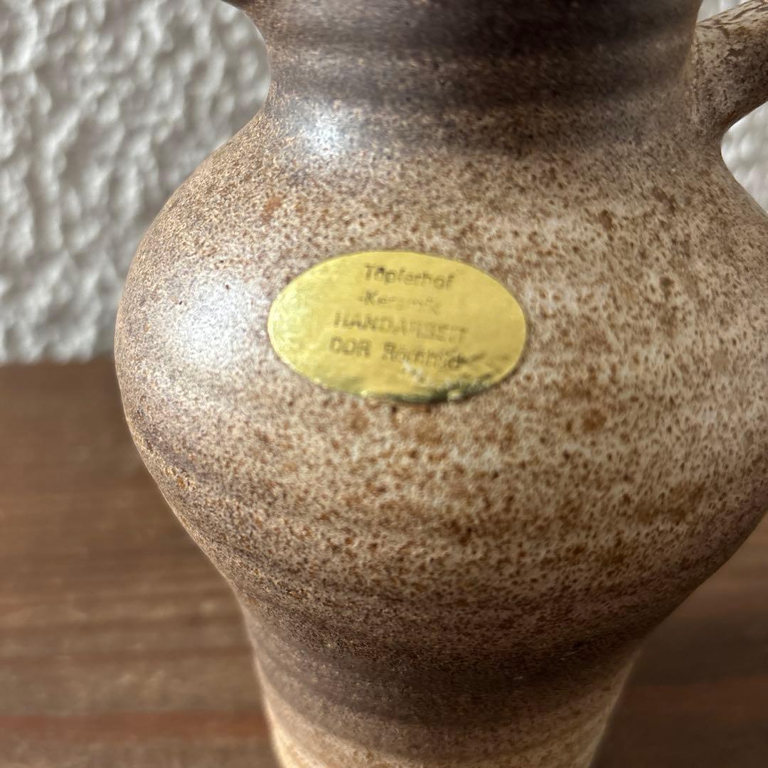 FAT LAVA ファットラバ ヴィンテージ花器 ドイツ花瓶 14cm