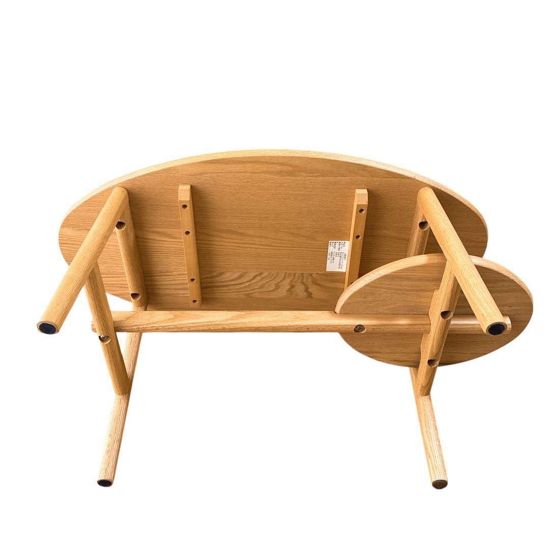 【美品】KEYUCA ケユカ ヨナスII ローテーブル 天然木 木製 北欧風
