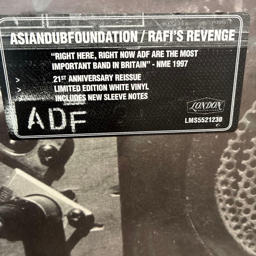 洋楽 asian dub foundation rafi's revenge LP