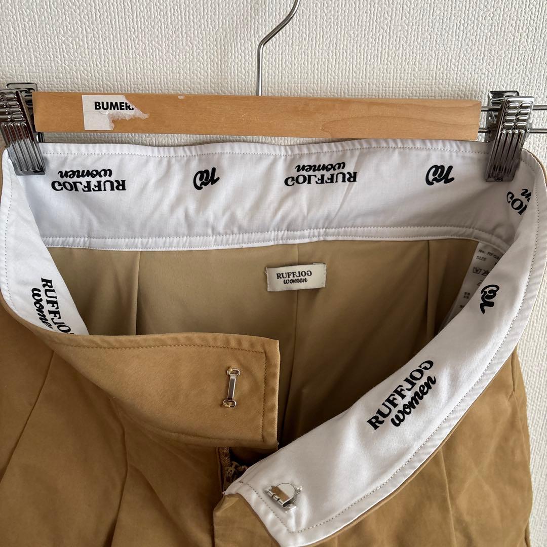 レディースウェア RUFFLOG RW WAIST DESIGN SKIRT BEIGE