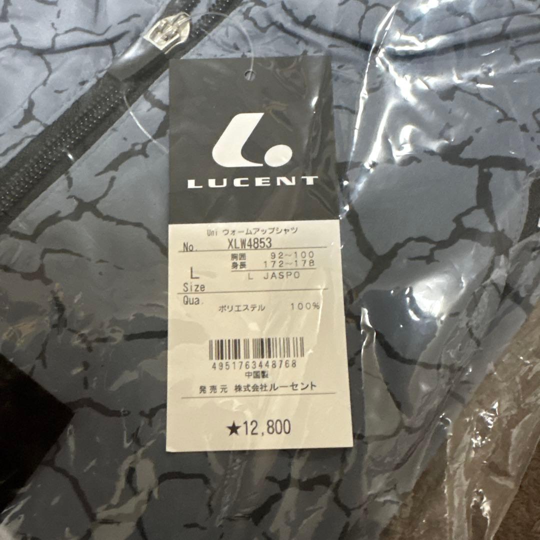 LUCENT クラックパターン フード付きジャケット Lサイズ