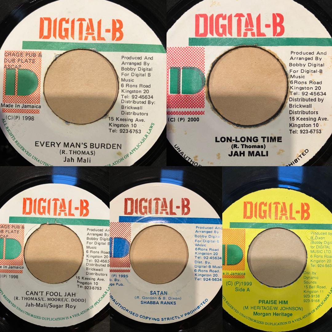90年代レゲエ　7インチレコード　75枚セット