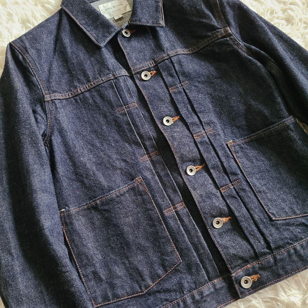 【極美品・現行】STILL BY HAND デニム ジャケット Gジャン M