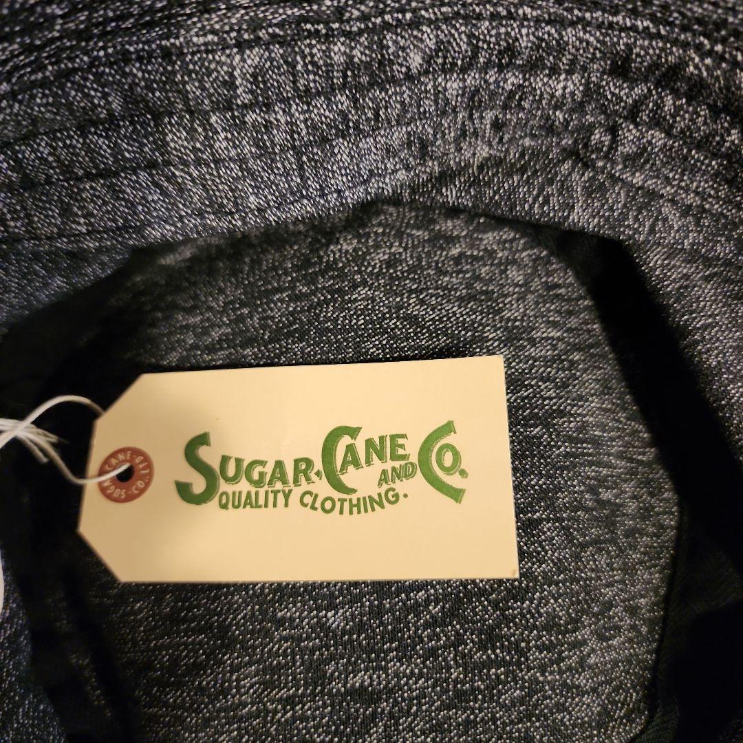 【未使用タグ付き】SUGAR CANE ポークパイハット 　ブラックコバート①