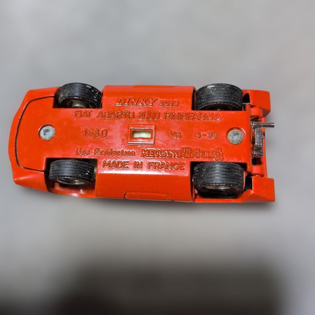 T*e様 Dinky Fiat Abarth 2000 Pininfarina