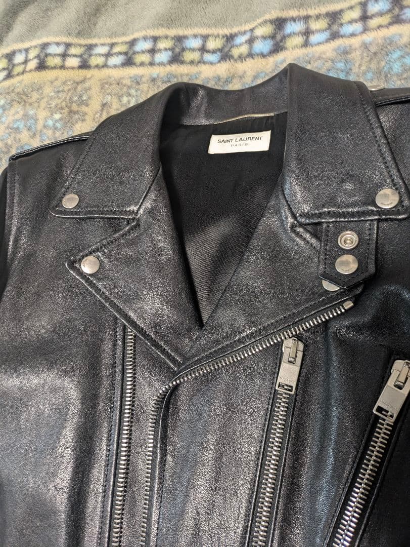 saint laurent　サンローラン　L17 ダブルライダースジャケット
