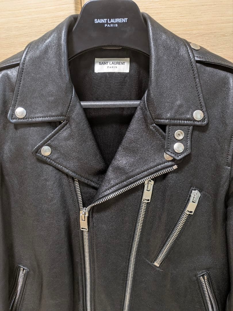 saint laurent　サンローラン　L17 ダブルライダースジャケット