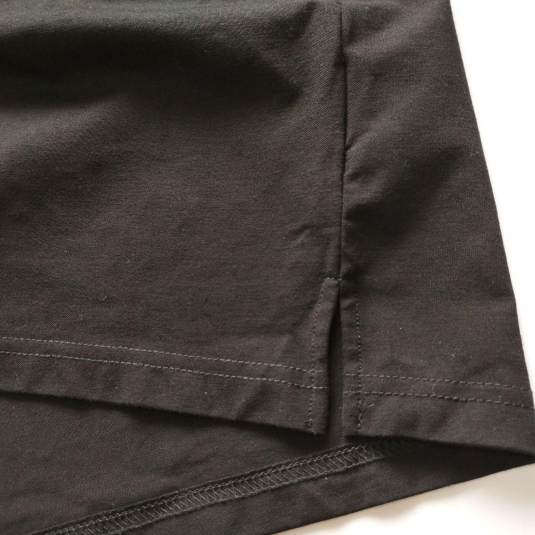 MARK&LONA ハーフジップ バックデザインシャツ XL　大きいサイズ　黒