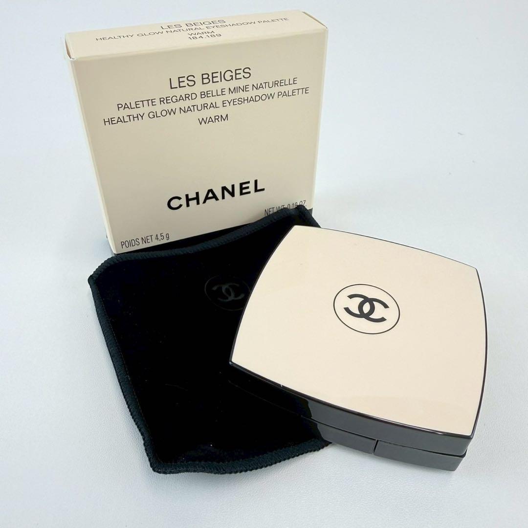 極美品　CHANEL シャネル　アイシャドウ　アイパレット　ウォーム　レベージュ
