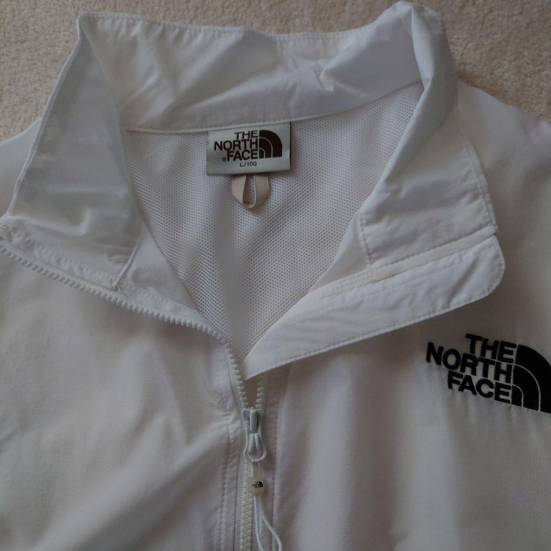 新品☆THE NORTH FACE ホワイト ナイロンジャケットＬ軽量