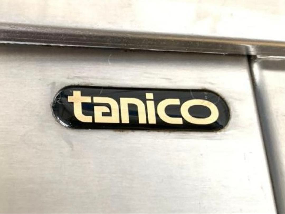 タニコー 業務用ステンレス製1槽式シンク バックガード付 H95×75×60cm